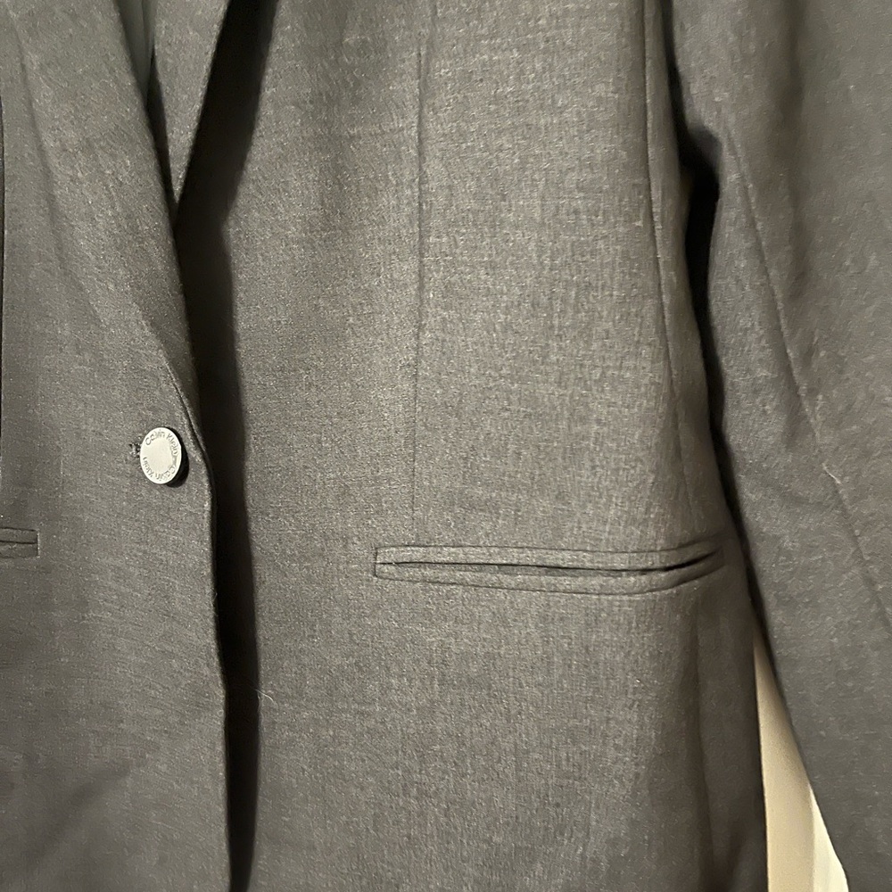 Calvin Klein One-Button Blazer - Picture 3 of 5